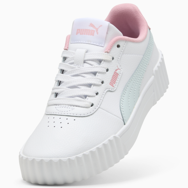 Carina 3.0 Sneakers Youth, PUMA White-Sea Glass, large-ZAF
