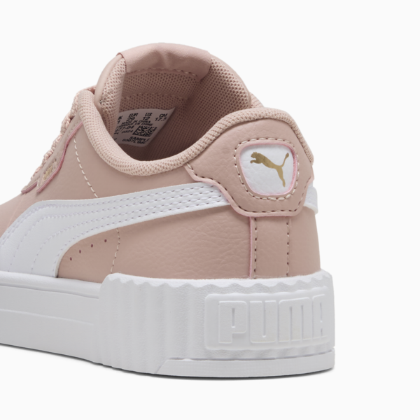 Carina 3.0 Sneakers Kids, Rose Quartz-PUMA White-PUMA Gold, large-ZAF