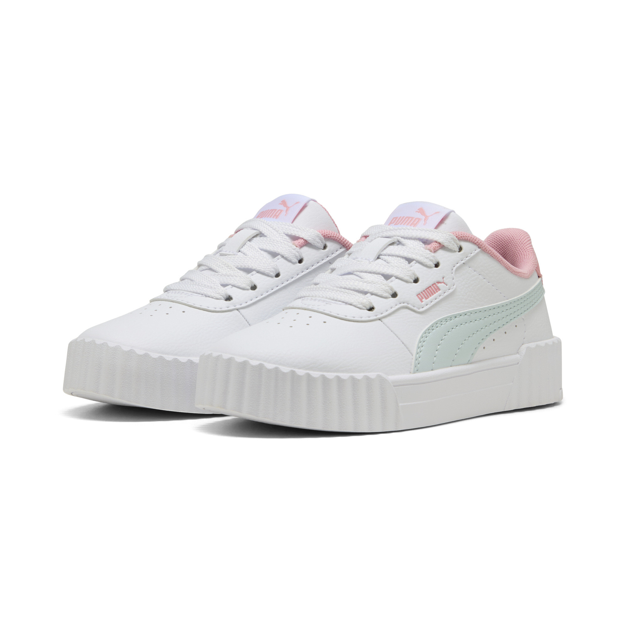PUMA Carina 3.0 sneakers voor Dames, Wit, Maat 35 thumbnail 6