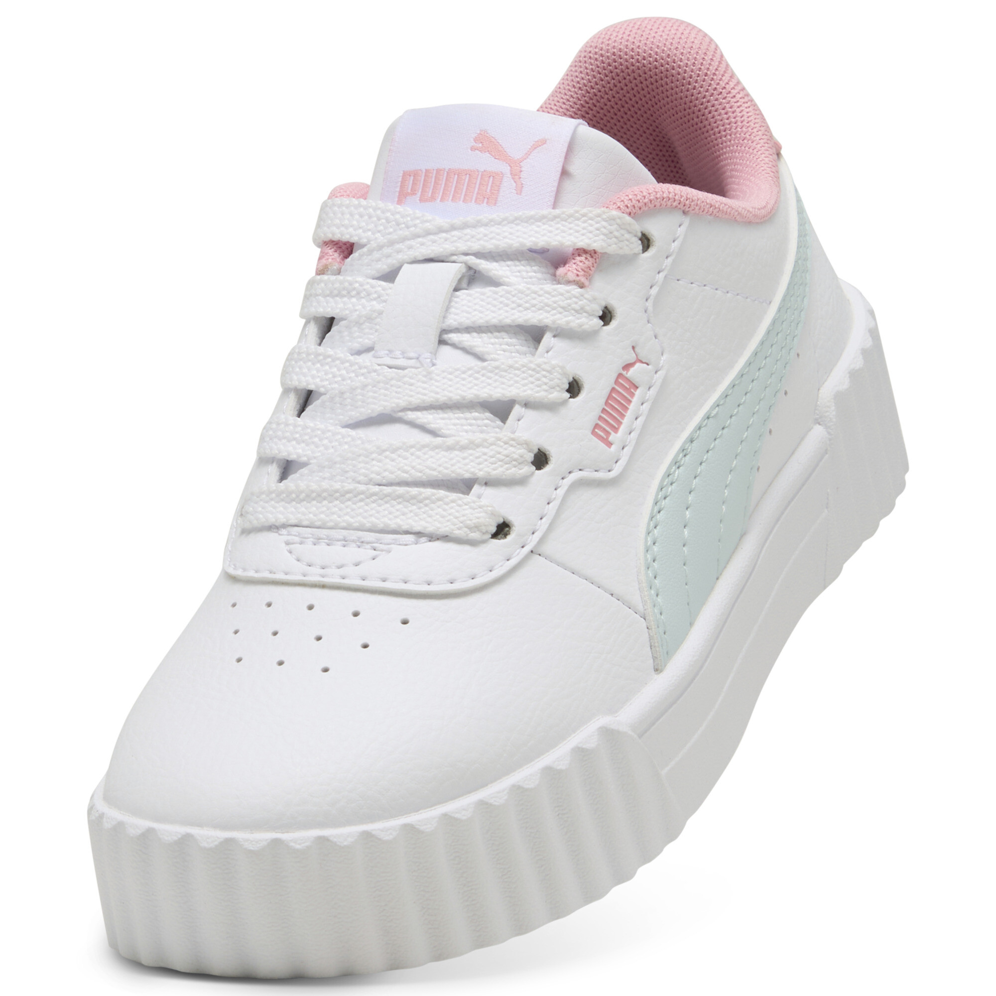 PUMA Carina 3.0 sneakers voor Dames, Wit, Maat 35 thumbnail 2