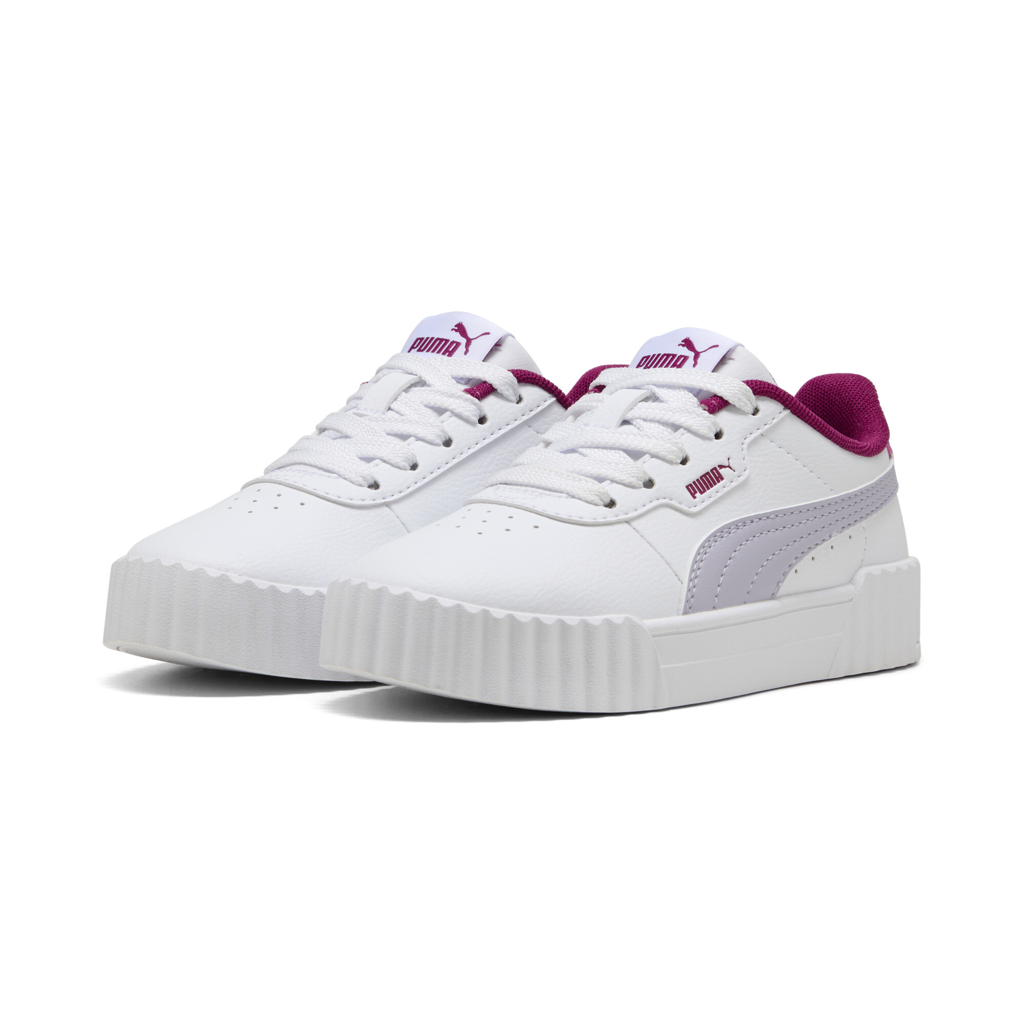 PUMA Carina 3.0 sneakers voor Dames, Wit, Maat 27,5 thumbnail 6