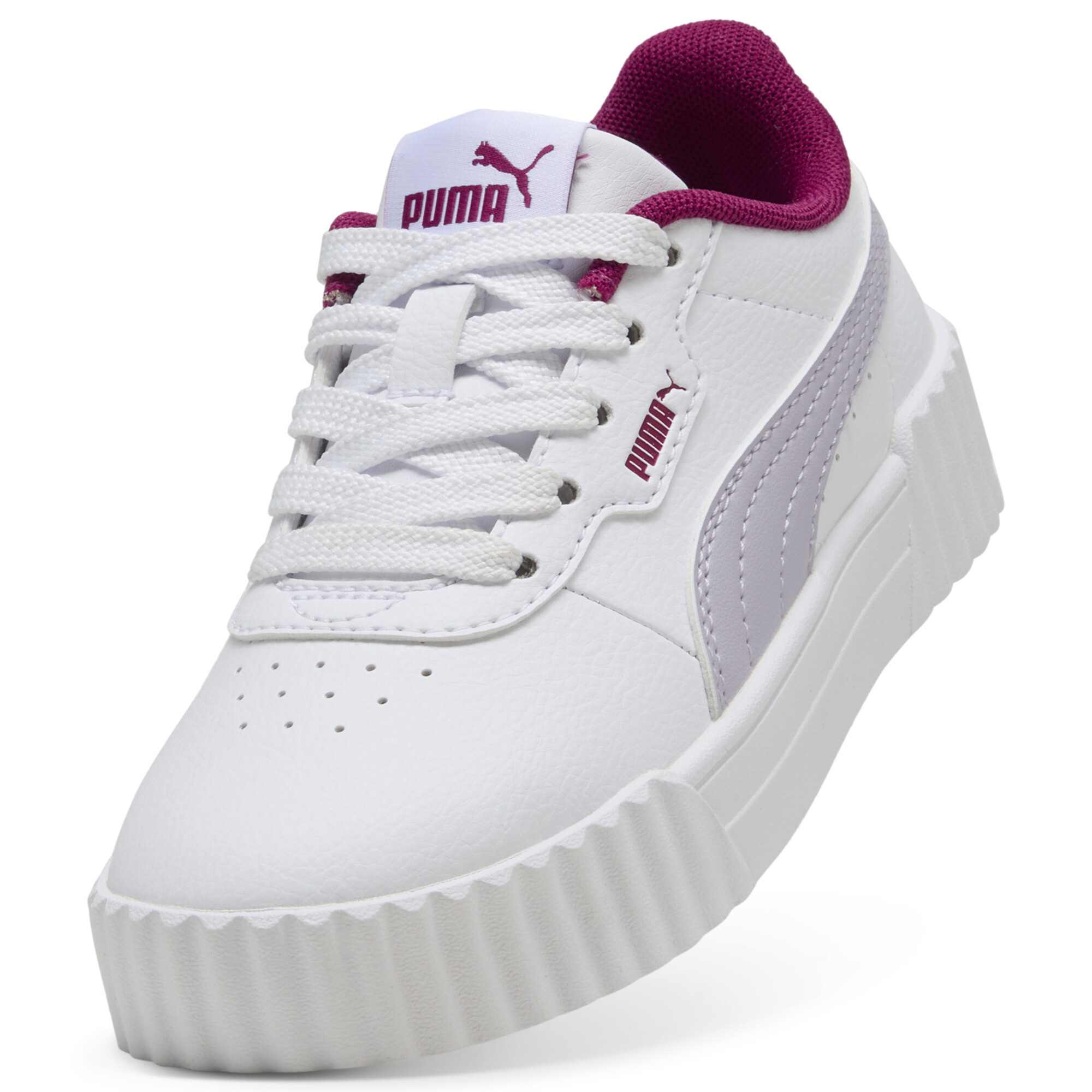PUMA Carina 3.0 sneakers voor Dames, Wit, Maat 27,5 thumbnail 2