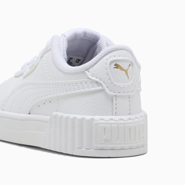 Carina 3.0 Sneakers Toddler, PUMA White-PUMA Gold, large-ZAF