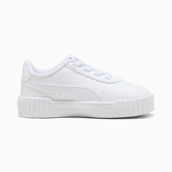 Carina 3.0 Sneakers Toddler, PUMA White-PUMA Gold, large-ZAF