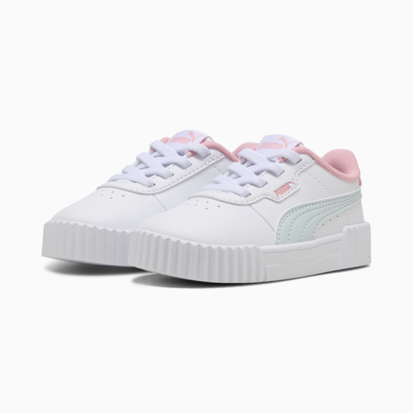 Carina 3.0 Sneakers Toddler, PUMA White-Sea Glass, large-ZAF