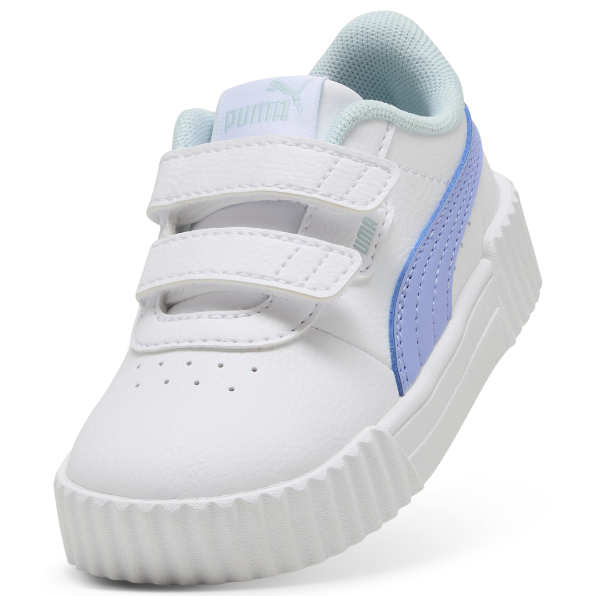 PUMA Carina 3.0 Holo sneakers voor Dames, Wit, Maat 24 thumbnail 2