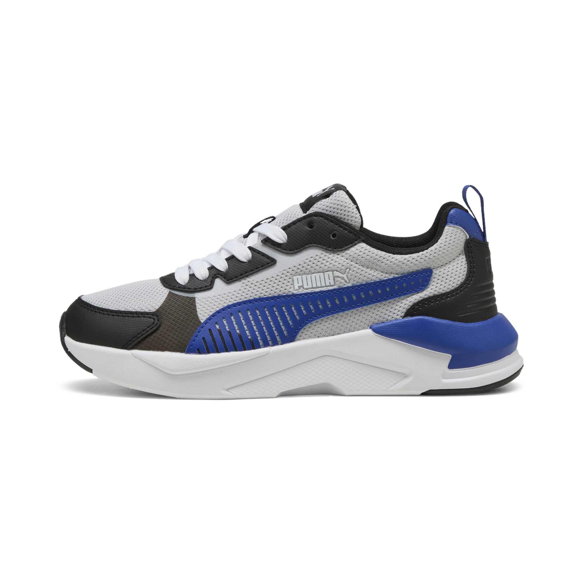 Puma X-Ray 3 Sneakers Teenager Schuhe Für Für Kinder | Glacial Gray/Vivid Blue/Black | Größe: 37.5