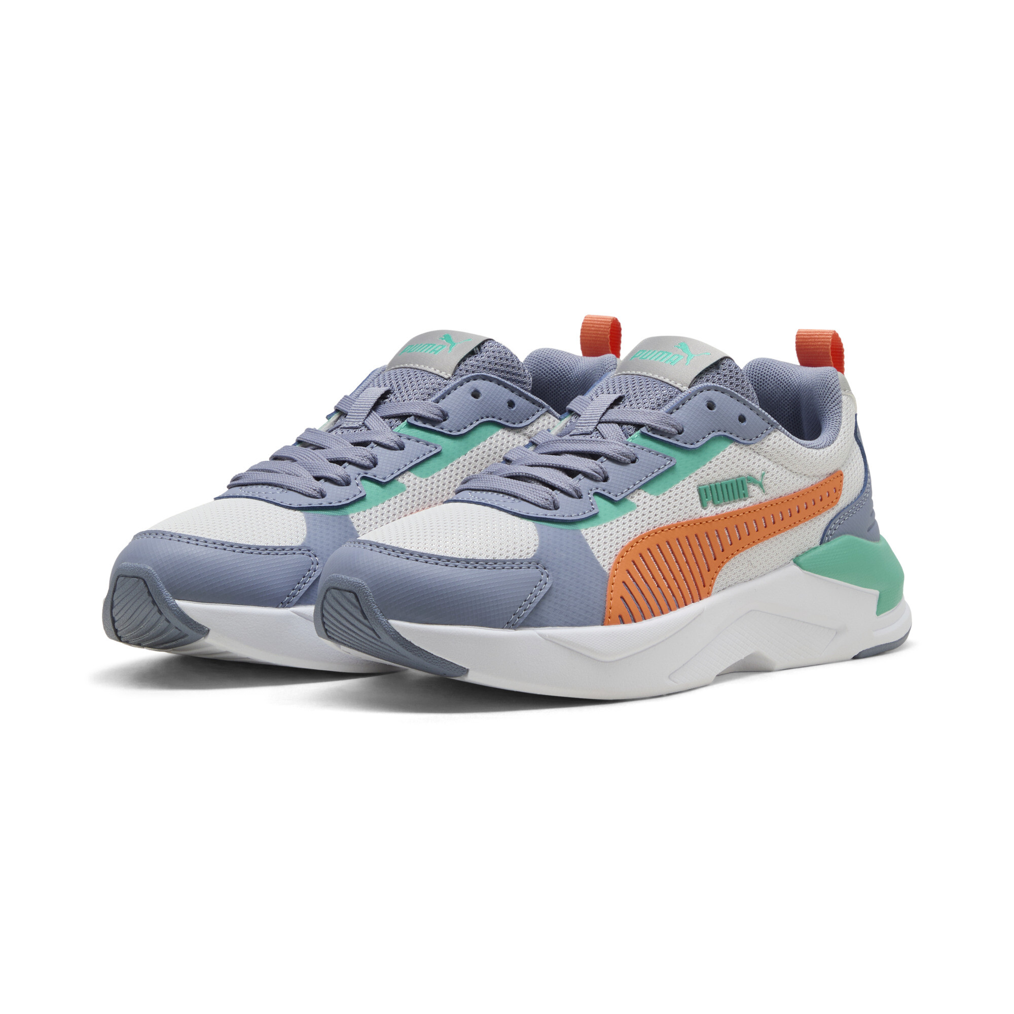 PUMA X-Ray 3 sneakers, Grijs/Oranje, Maat 35,5 thumbnail 6