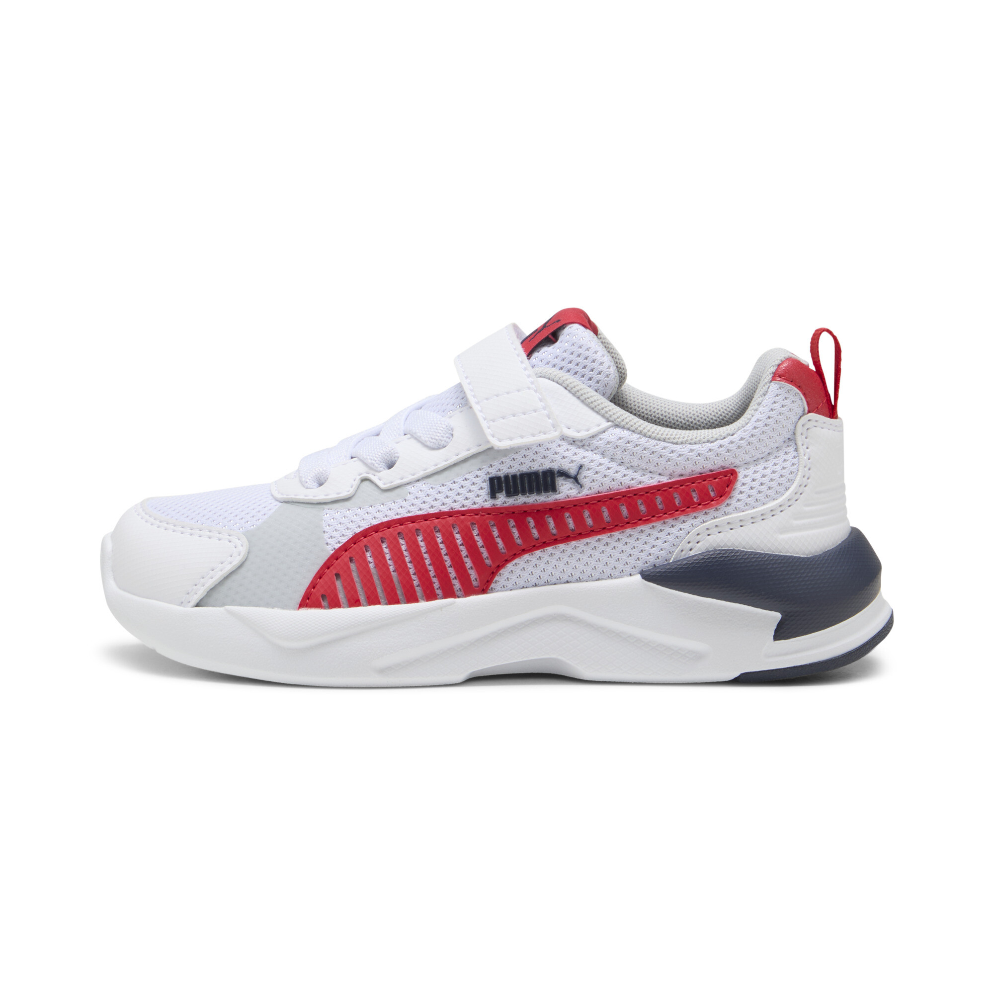 Puma X-Ray 3 Sneakers Kinder Schuhe | White/Red/Navy | Größe: 28.5