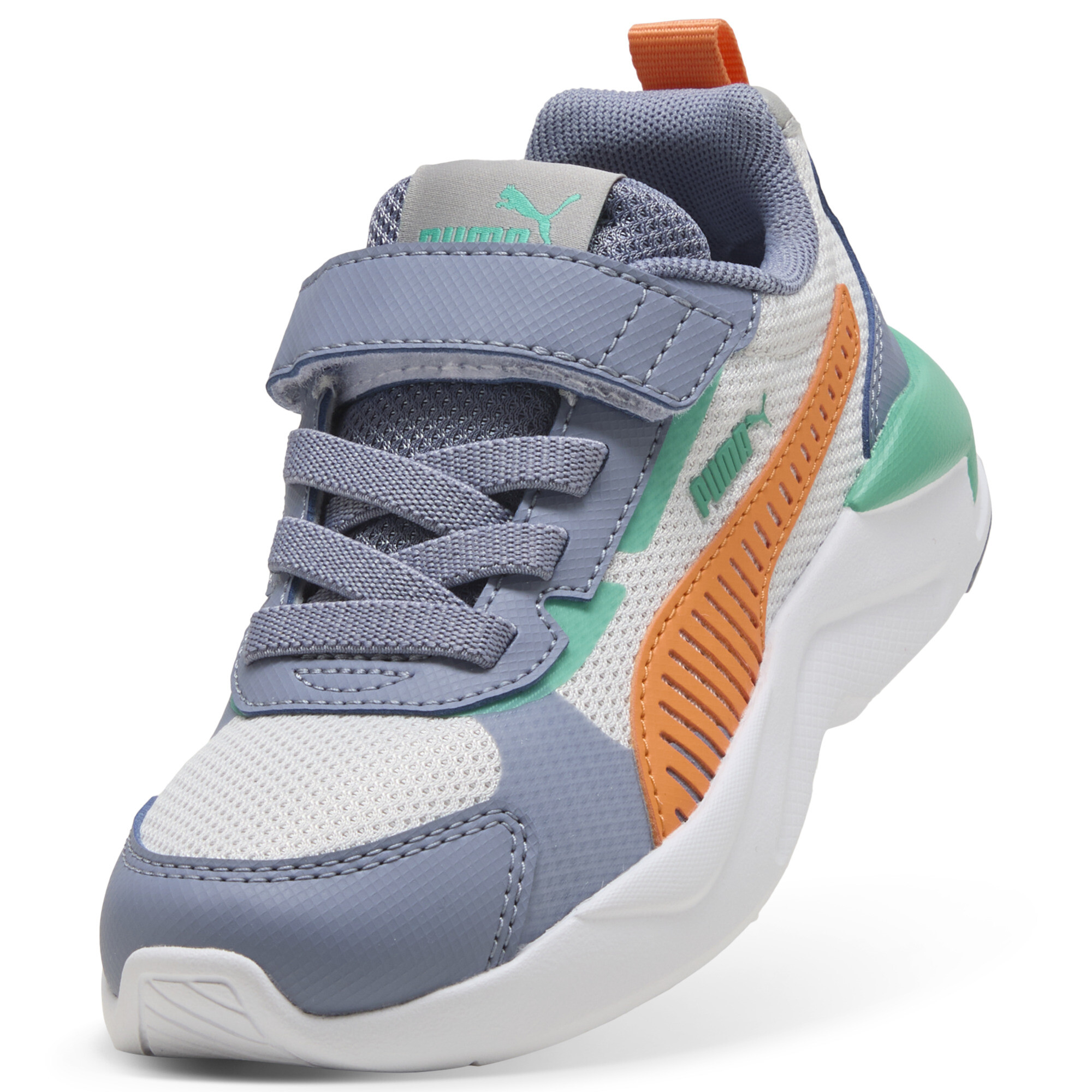 PUMA X-Ray 3 sneakers, Grijs/Oranje, Maat 29 thumbnail 2