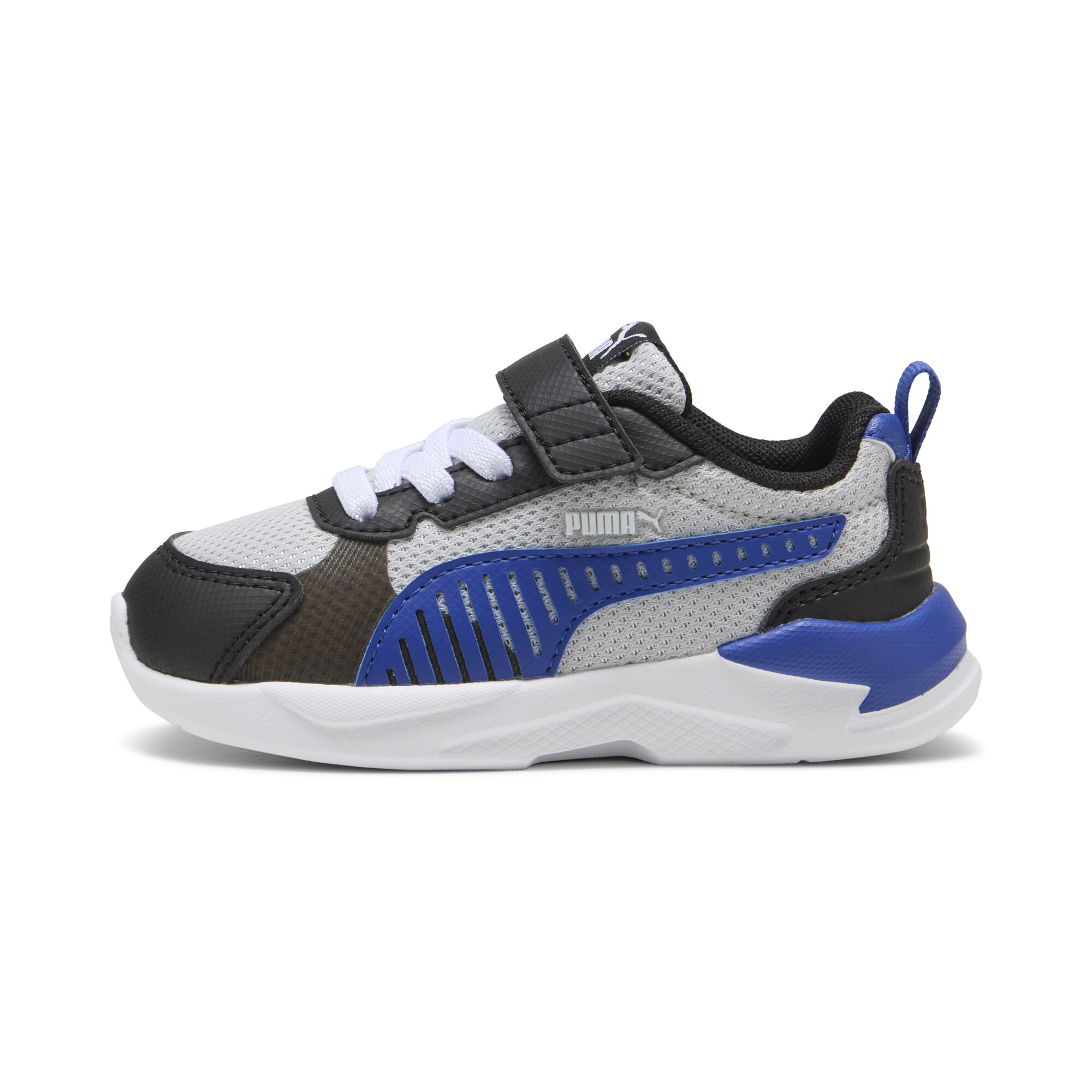 Puma X-Ray 3 Sneakers Baby Schuhe | Glacial Gray/Vivid Blue/Black | Größe: 21