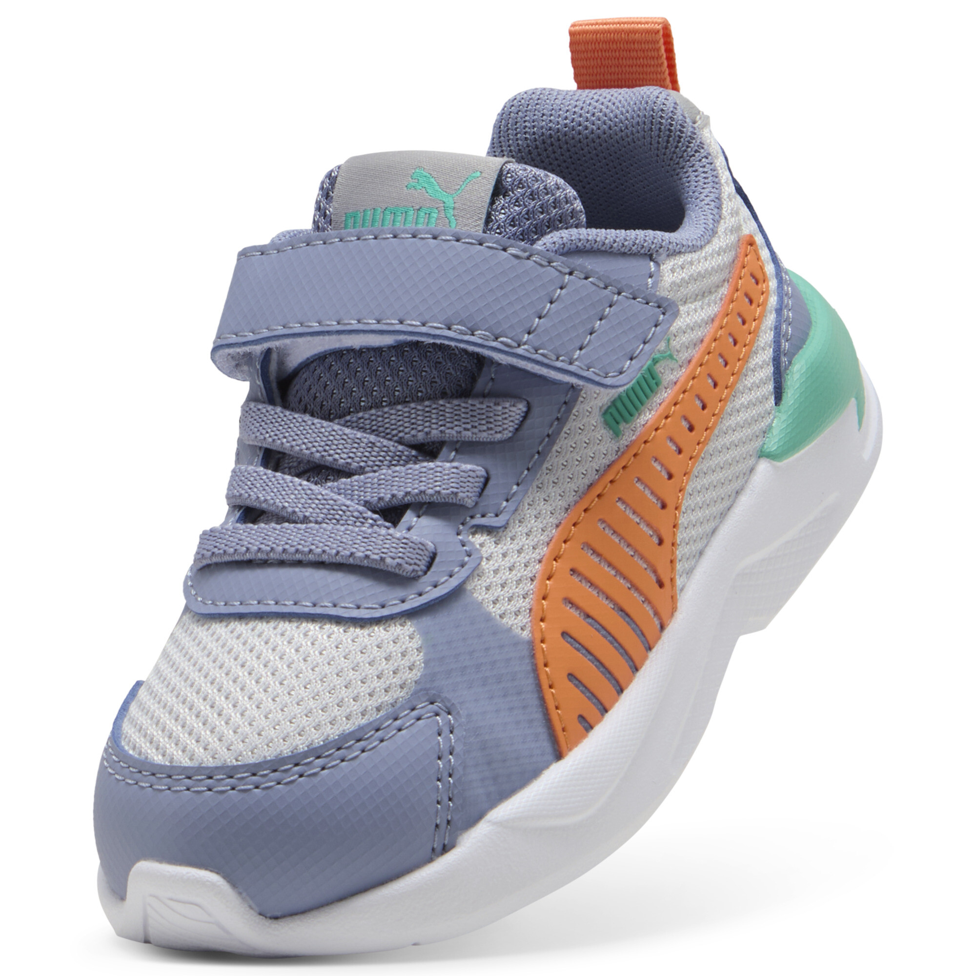 PUMA X-Ray 3 sneakers, Grijs/Oranje, Maat 21 thumbnail 2