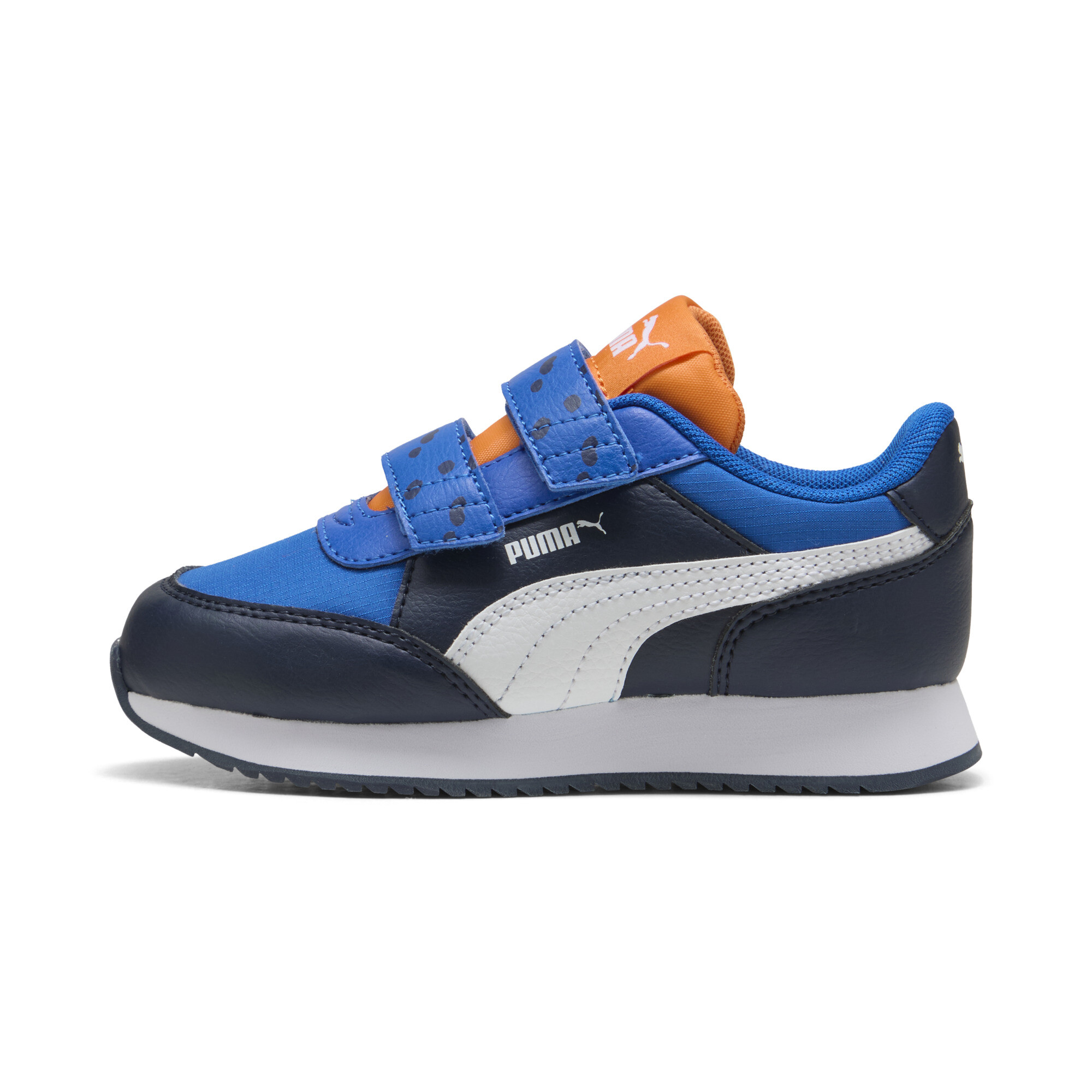 Puma Adaptor Match Sneakers Kinder Schuhe | Navy/White/Royal | Größe: 28