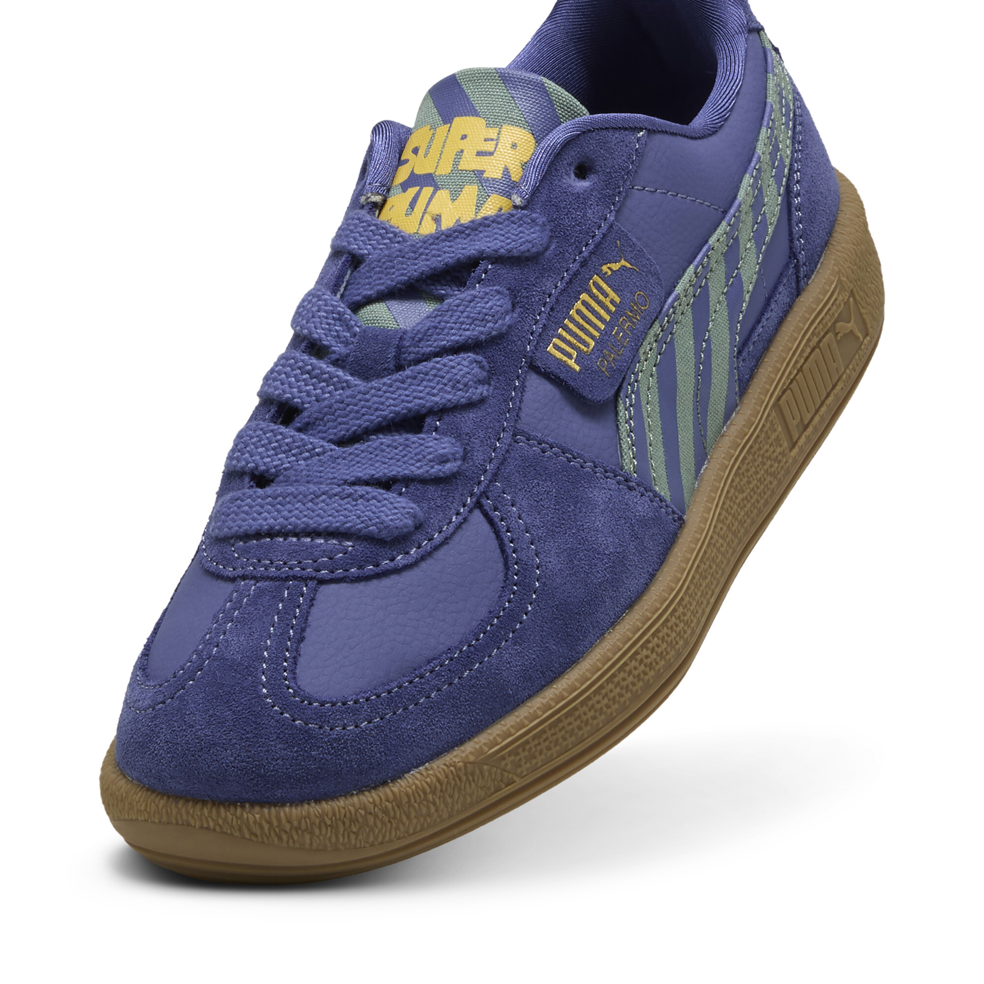 SUPER PUMA Palermo sneakers voor Heren, Blauw/Groen