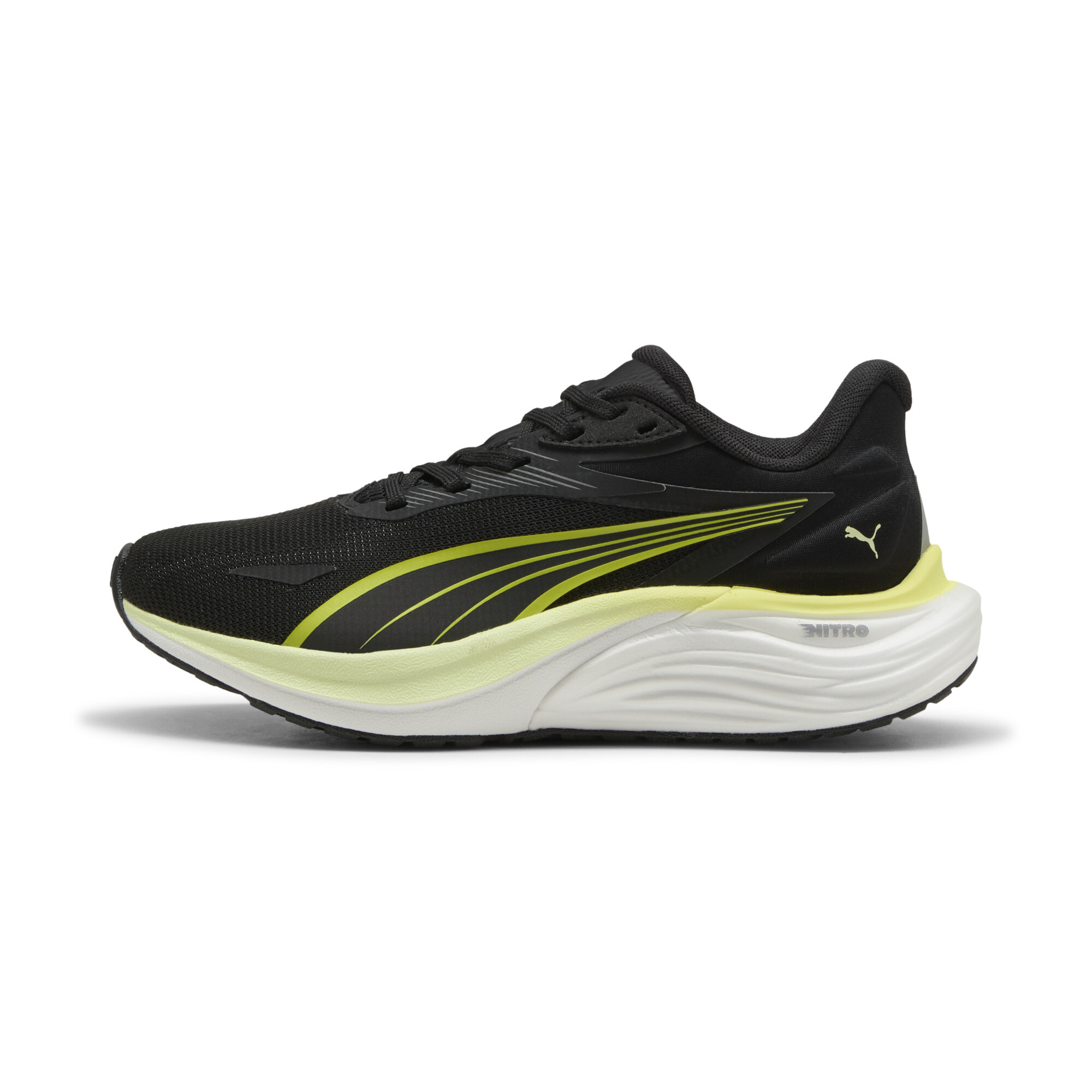 PUMA Electrify NITRO™ 4 Big Kids' Running Shoes in Black, Size 4.5