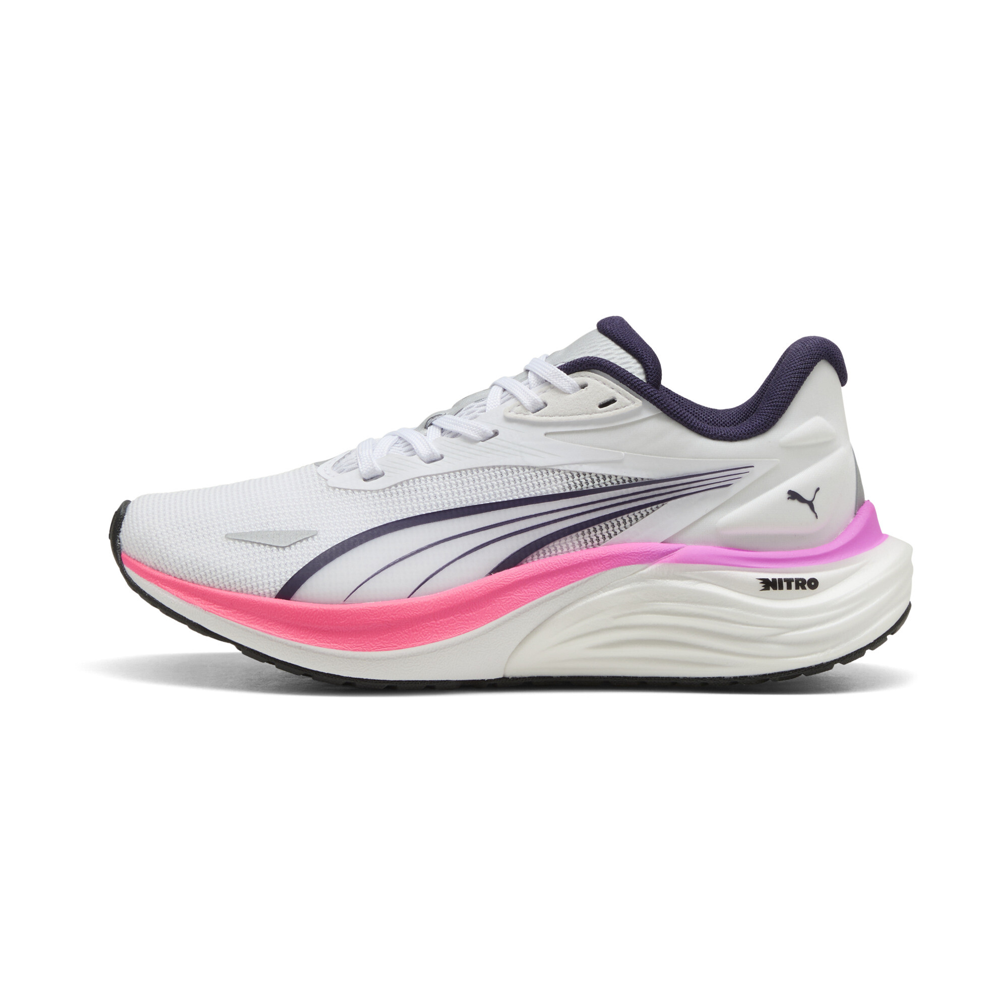 PUMA Electrify NITRO™ 4 Big Kids' Running Shoes in White, Size 6