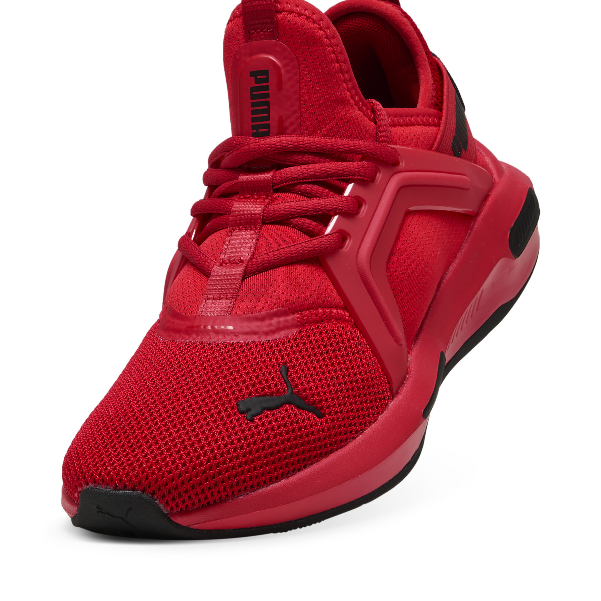 PUMA Softride Enzo 5 trainingsschoenen, Zwart/Rood, Maat 39 thumbnail 2
