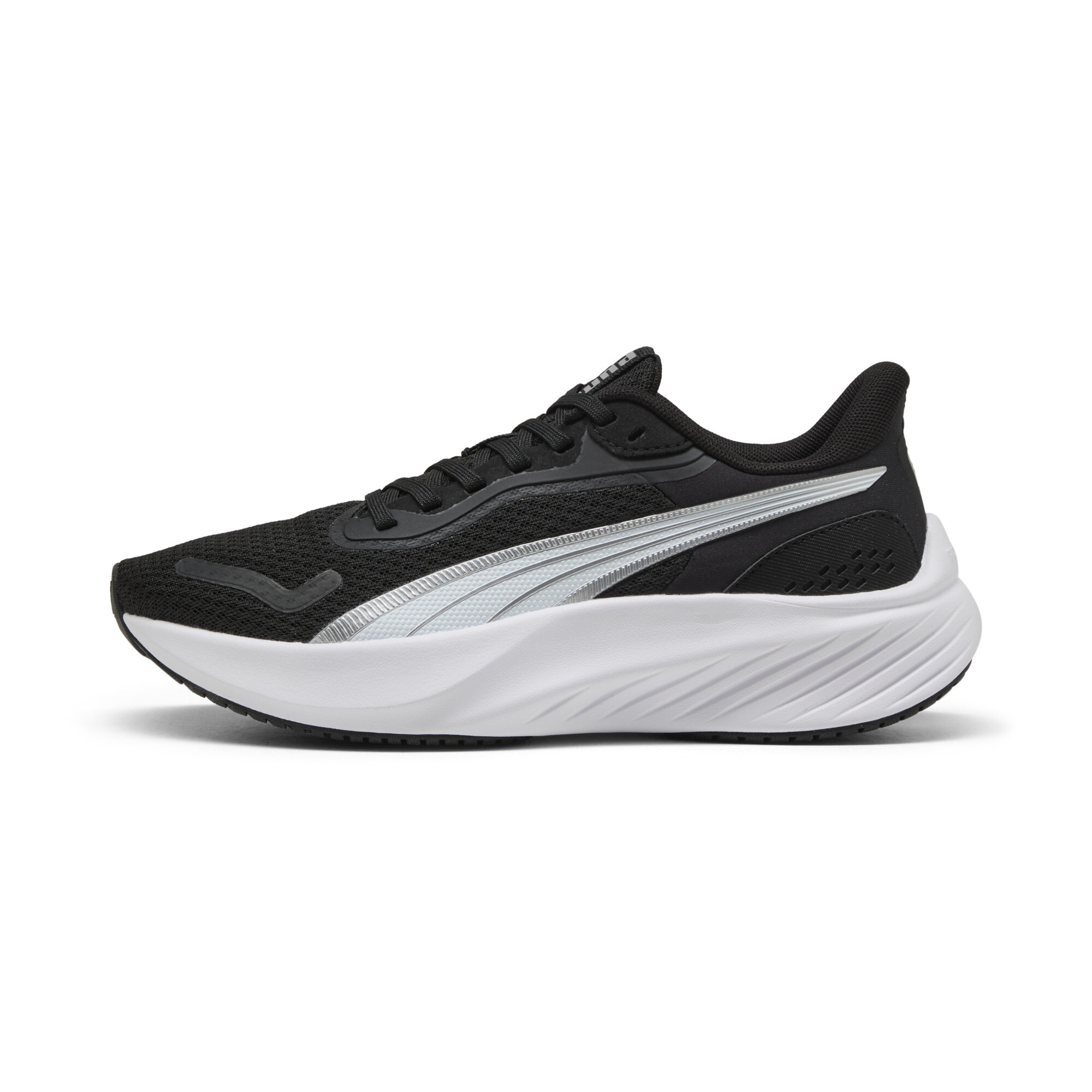 Puma Pounce Lite Big Kids' Running Shoes In Black