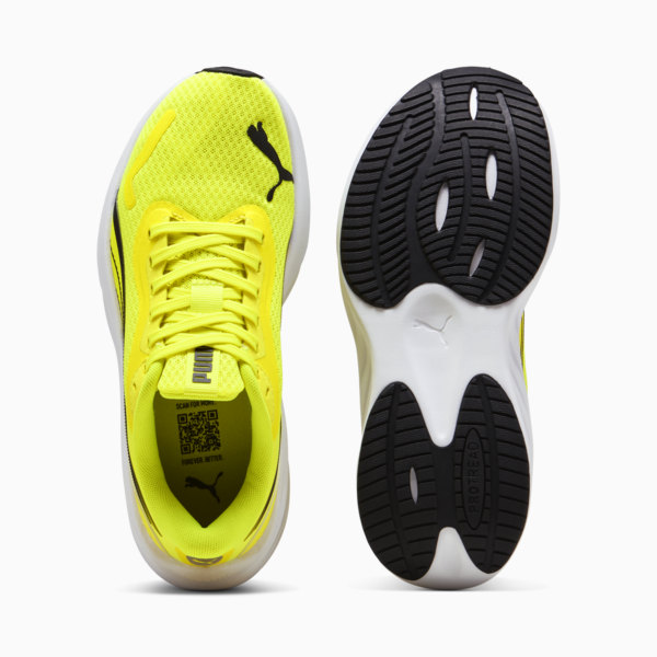 Pounce Lite Running Shoes Youth, Yellow Alert-PUMA Black-PUMA White, large-ZAF