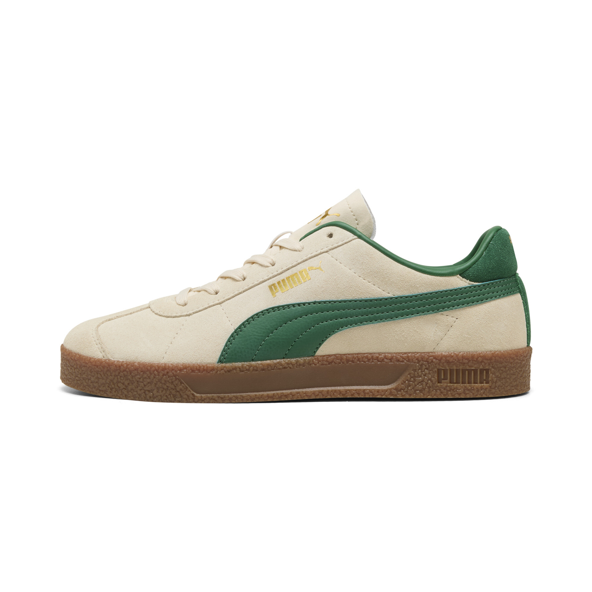 Puma Club Suede Sneakers Unisex Schuhe | Alpine Snow/Vine/Gold | Größe: 39