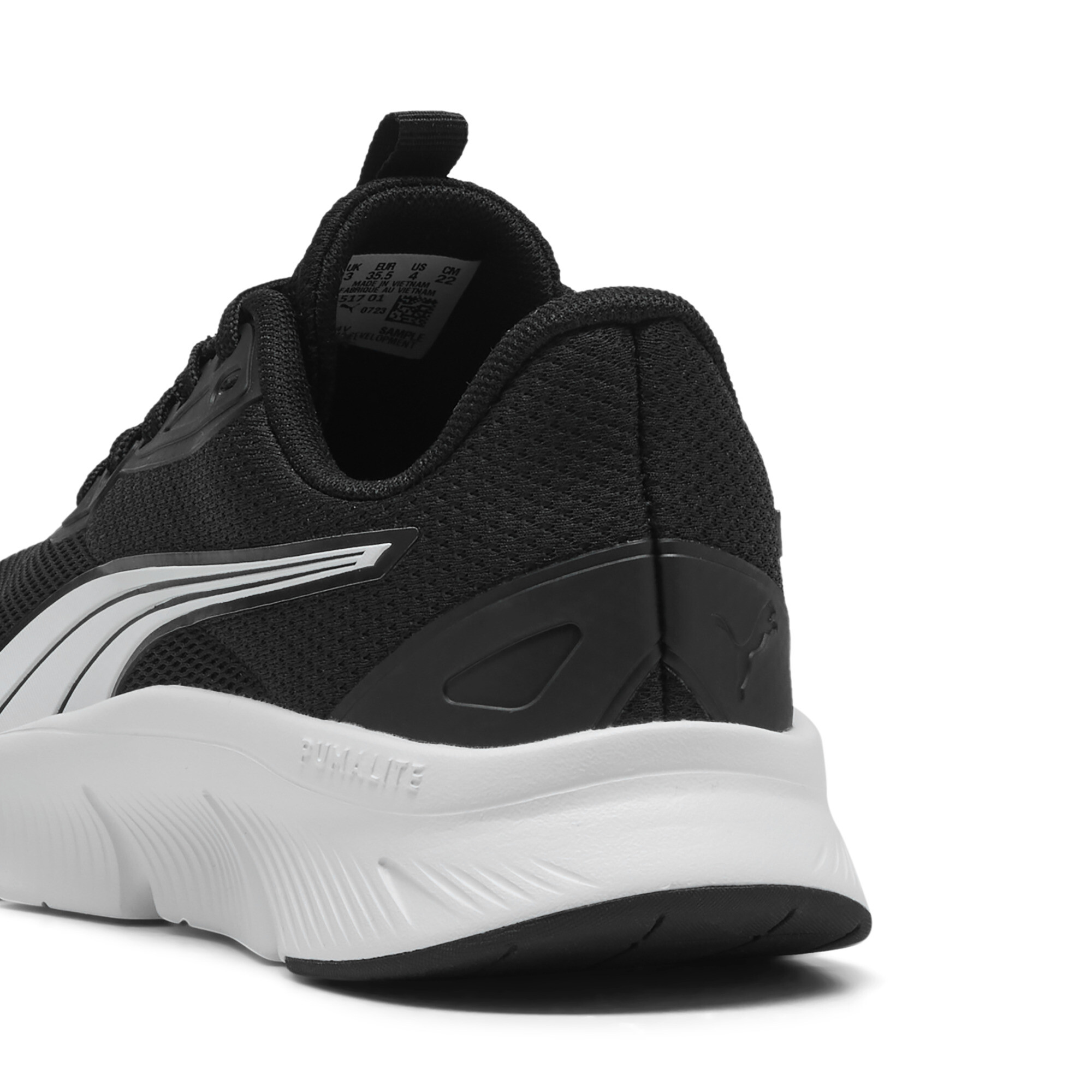 PUMA FlexFocus Lite Modern hardloopschoenen, Zwart/Wit, Maat 36 thumbnail 5