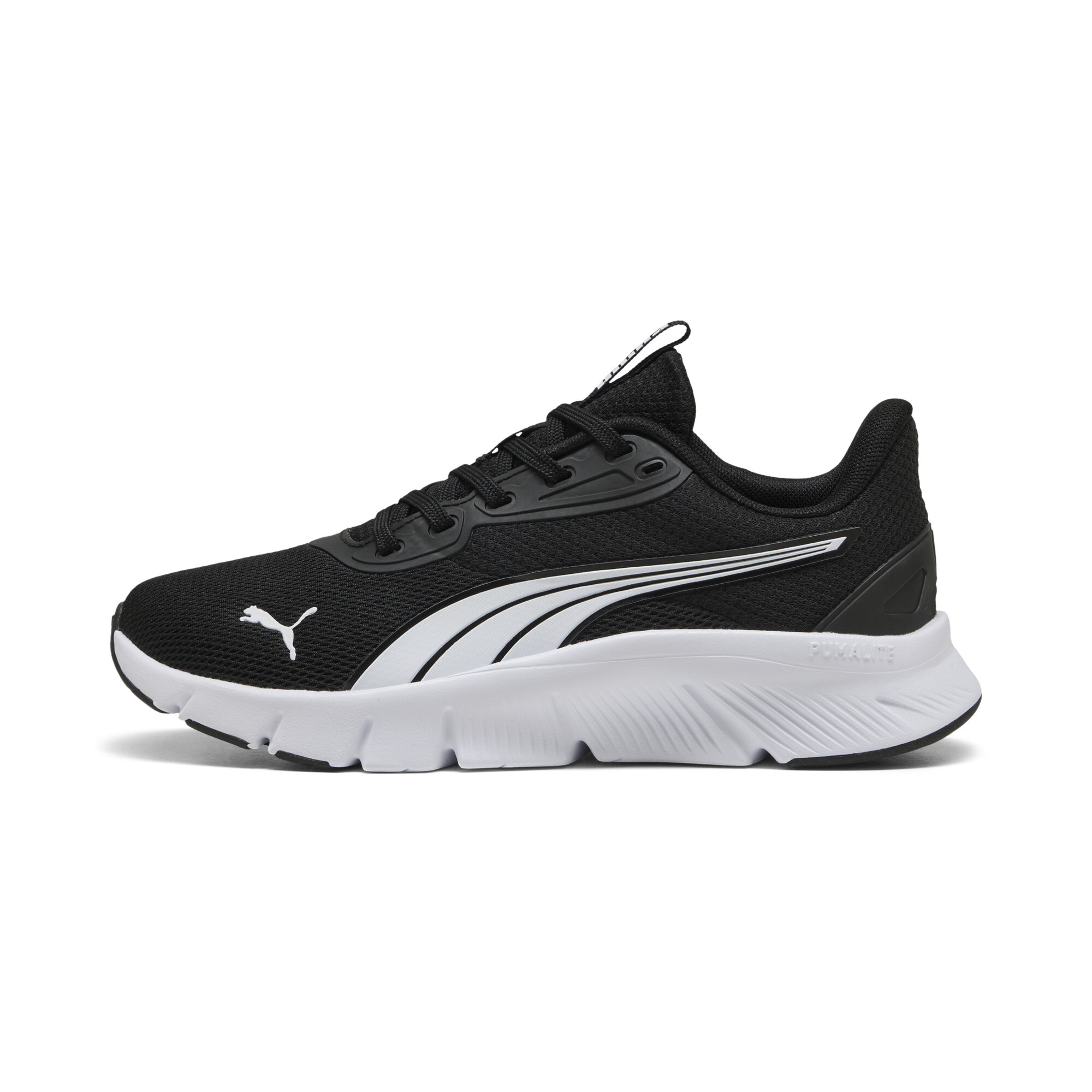 Puma FlexFocus Lite Modern Laufschuhe Teenager Für Für Kinder | Black/White | Größe: 38