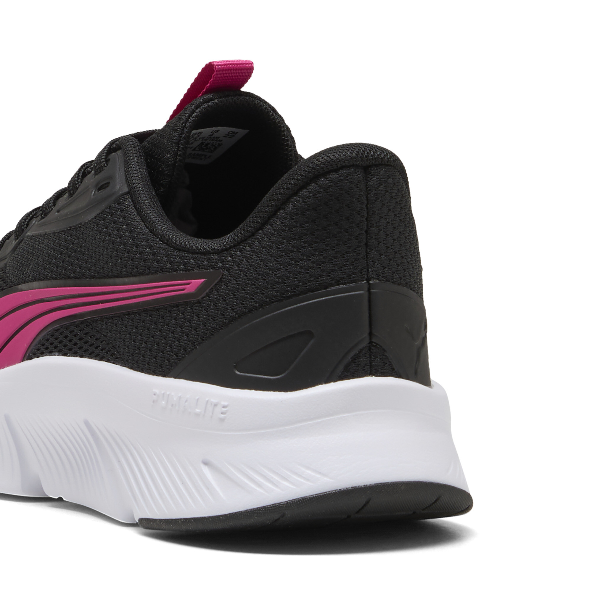 PUMA FlexFocus Lite Modern hardloopschoenen, Roze/Zwart/Wit, Maat 38 thumbnail 5