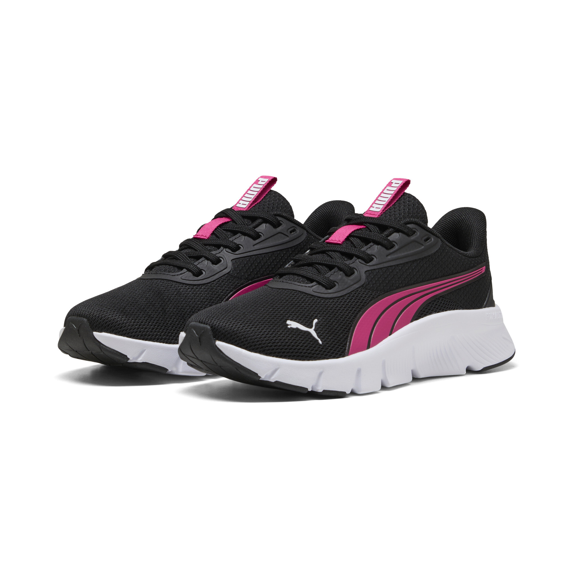 PUMA FlexFocus Lite Modern hardloopschoenen, Roze/Zwart/Wit, Maat 38 thumbnail 6