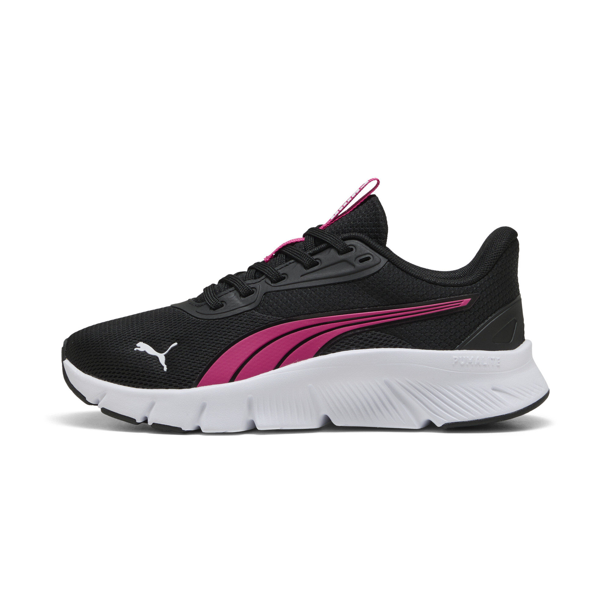 PUMA FlexFocus Lite Modern hardloopschoenen, Roze/Zwart/Wit, Maat 38