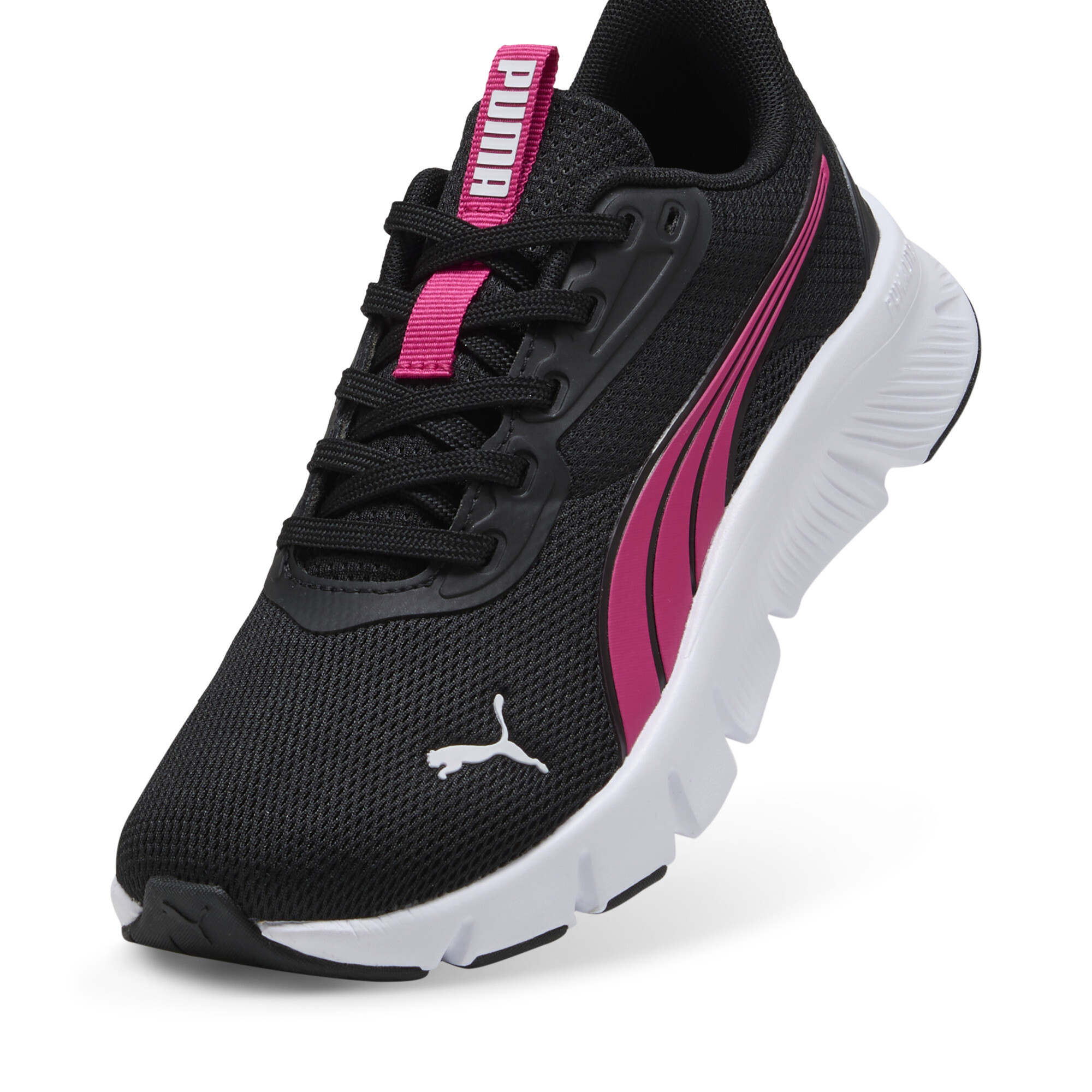 PUMA FlexFocus Lite Modern hardloopschoenen, Roze/Zwart/Wit, Maat 38 thumbnail 2