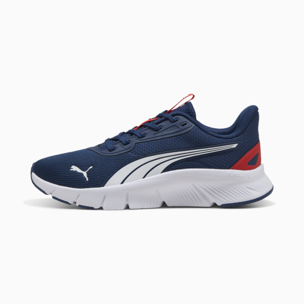 FlexFocus Lite Modern Running Shoes Youth, Persian Blue-Fierce Red-PUMA White, large-ZAF