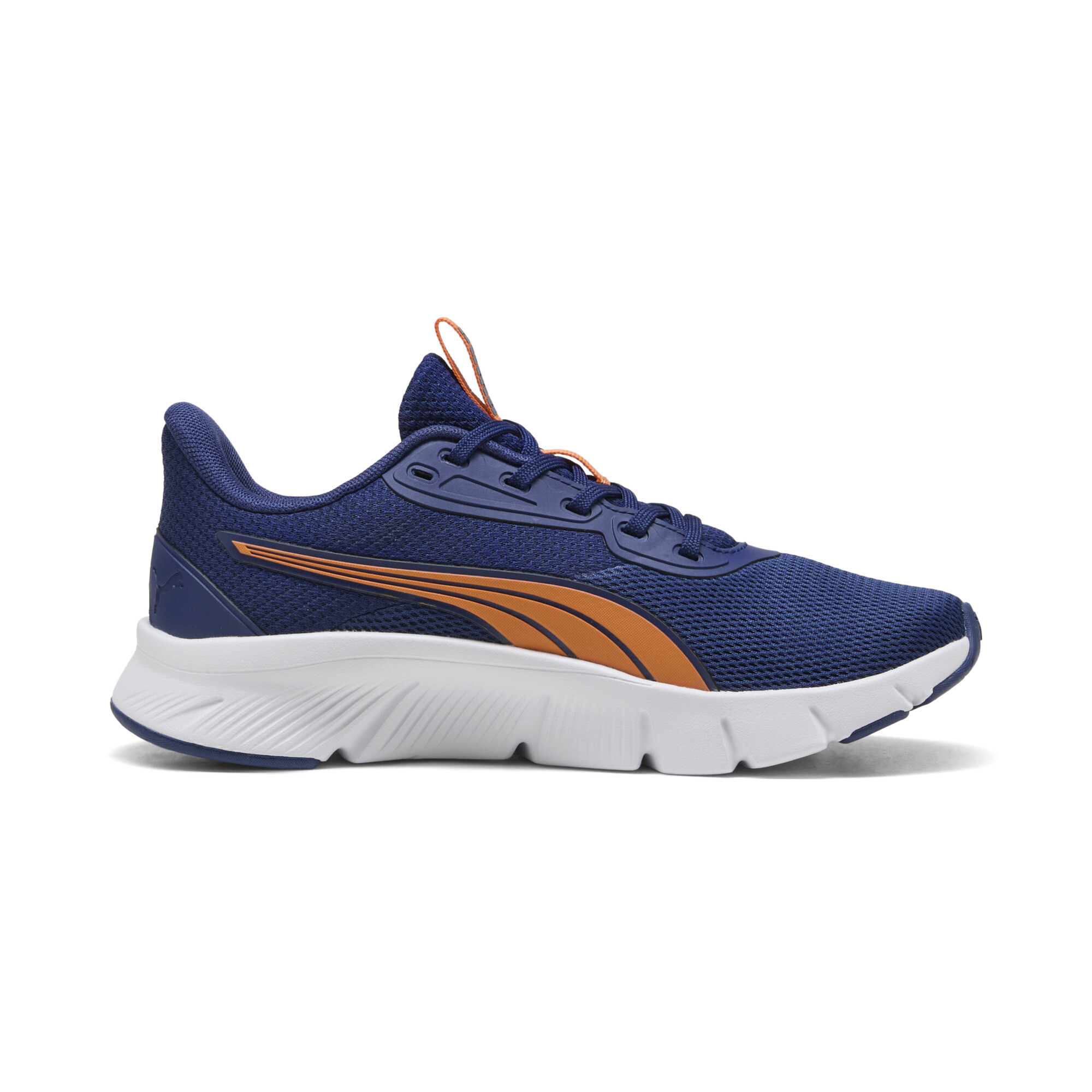PUMA FlexFocus Lite Modern hardloopschoenen, Blauw/Wit/Oranje, Maat 38,5 thumbnail 3