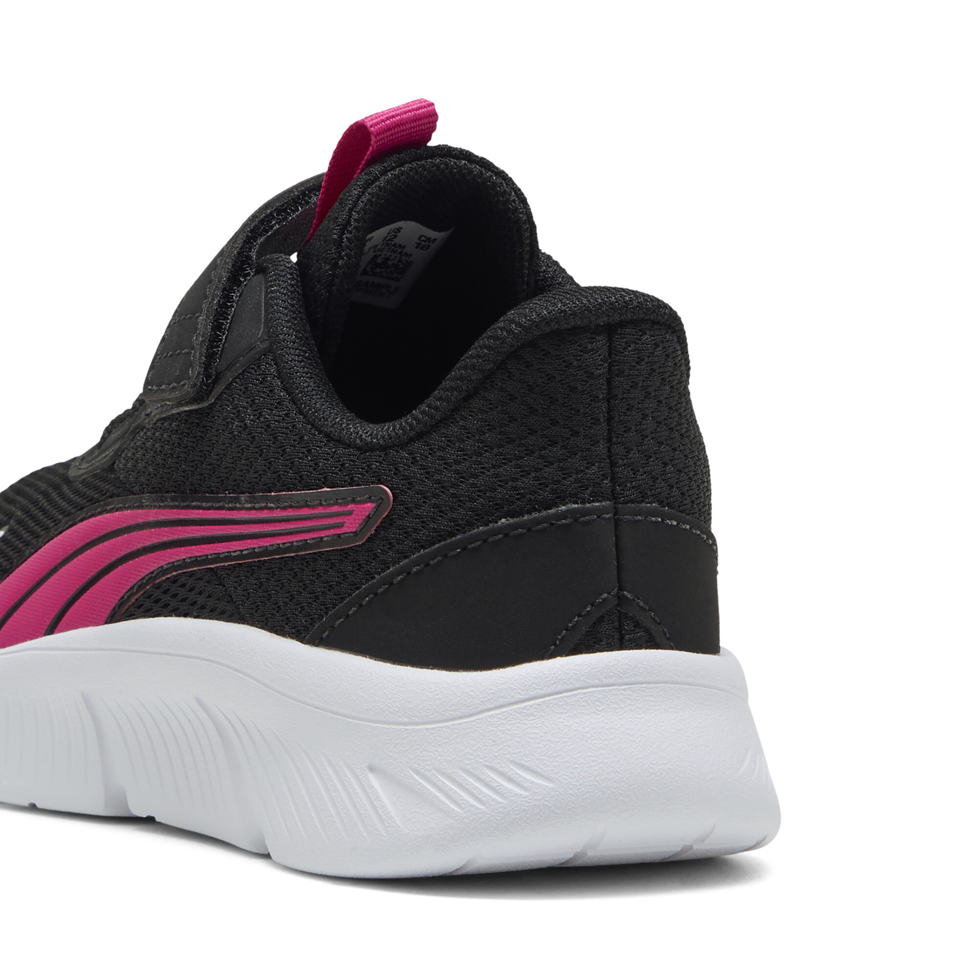 PUMA FlexFocus Modern hardloopschoenen, Roze/Zwart/Wit, Maat 28,5 thumbnail 5