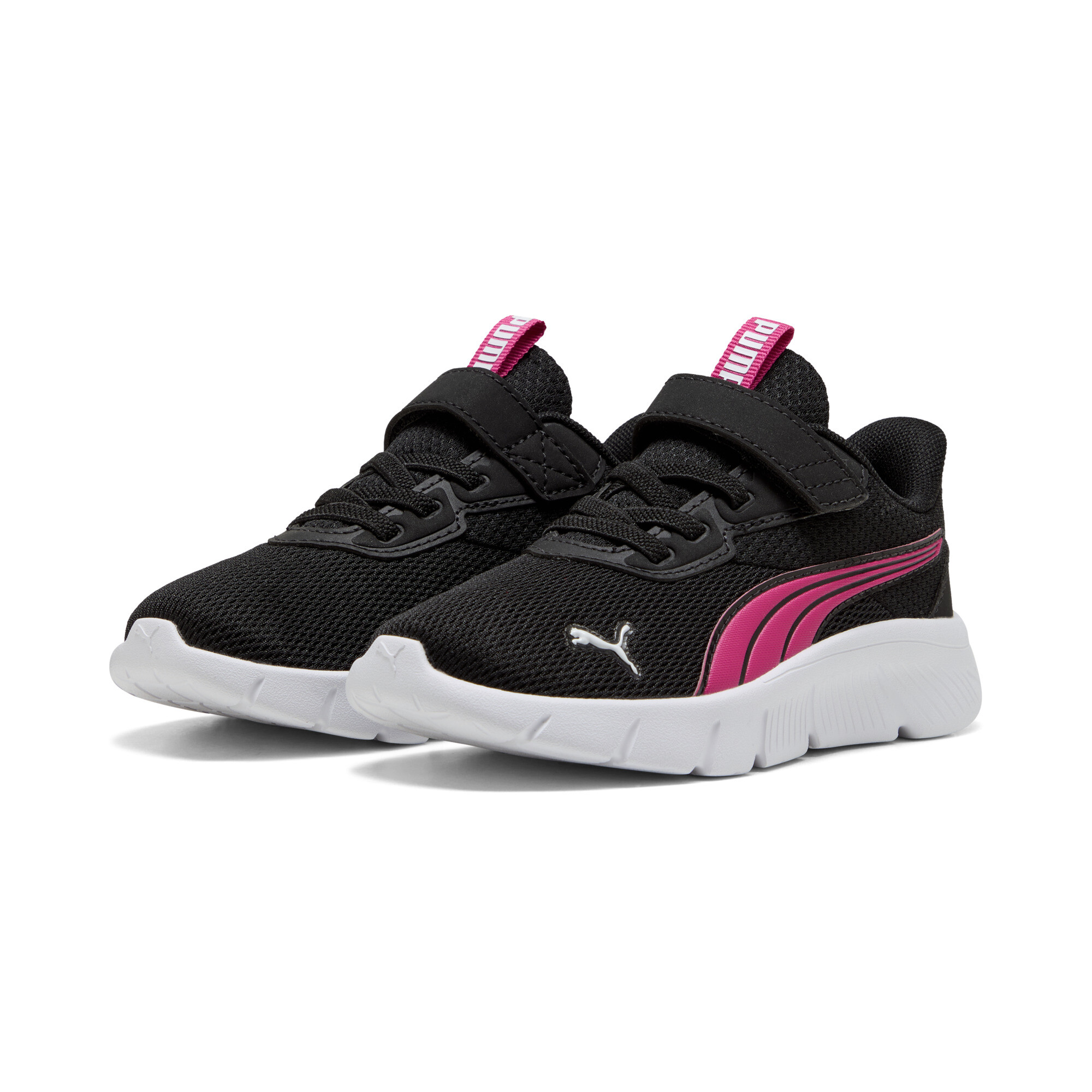 PUMA FlexFocus Modern hardloopschoenen, Roze/Zwart/Wit, Maat 28,5 thumbnail 6