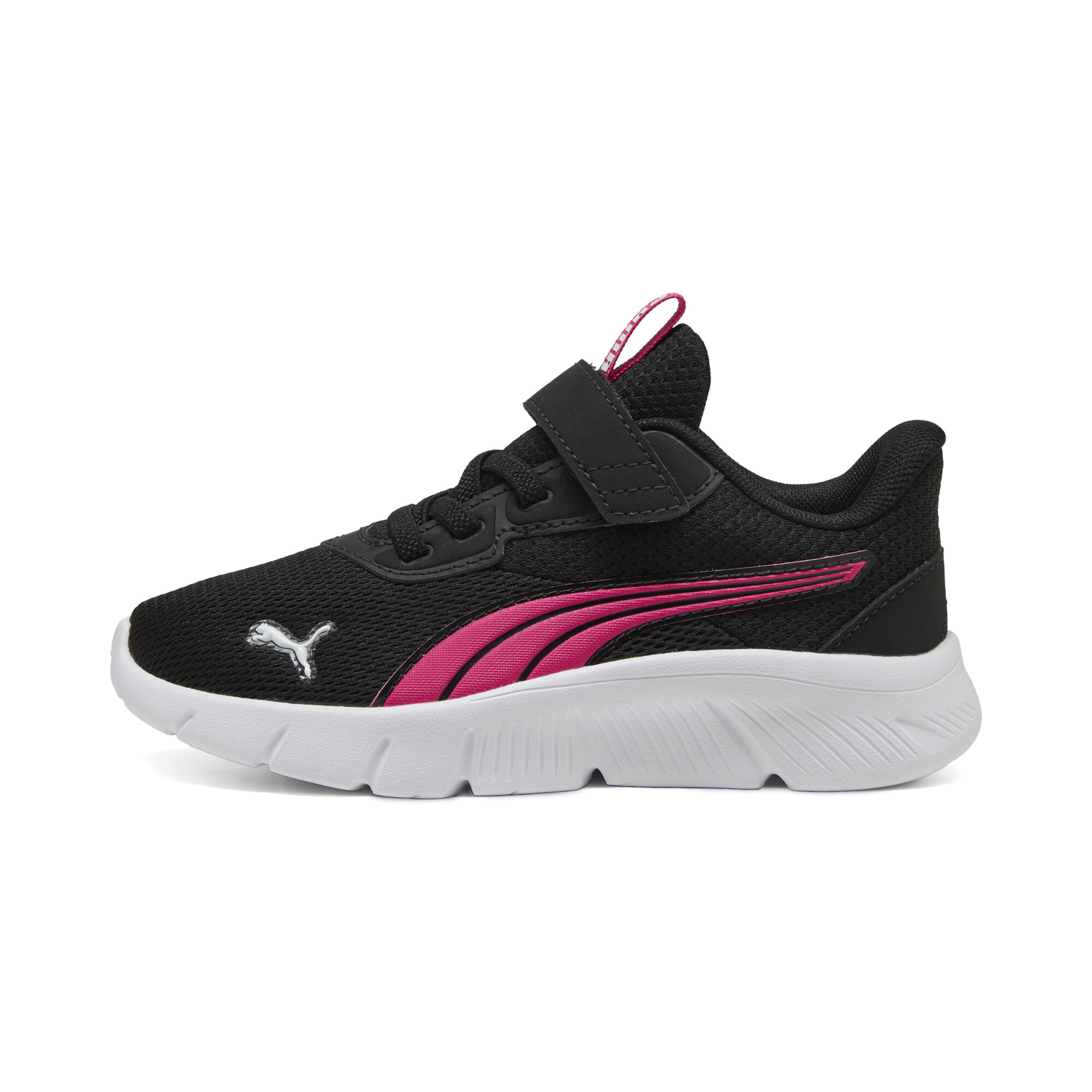 PUMA FlexFocus Modern hardloopschoenen, Roze/Zwart/Wit, Maat 28,5