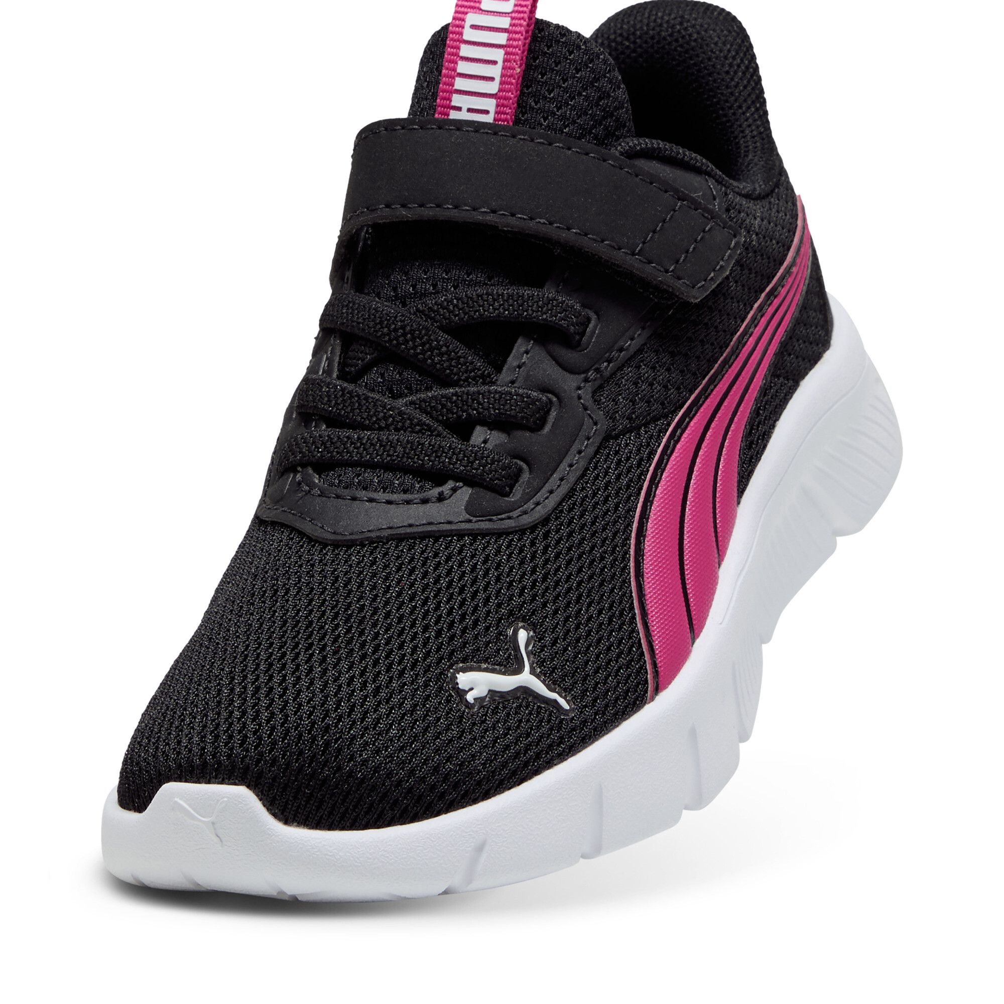 PUMA FlexFocus Modern hardloopschoenen, Roze/Zwart/Wit, Maat 28,5 thumbnail 2
