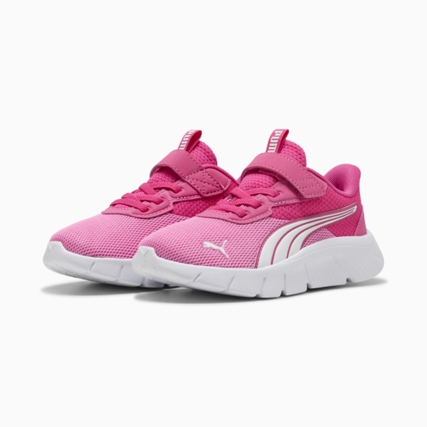 Tenis FlexFocus Modern para niños, Glowing Pink-Posie Pink-PUMA White, large-MEX