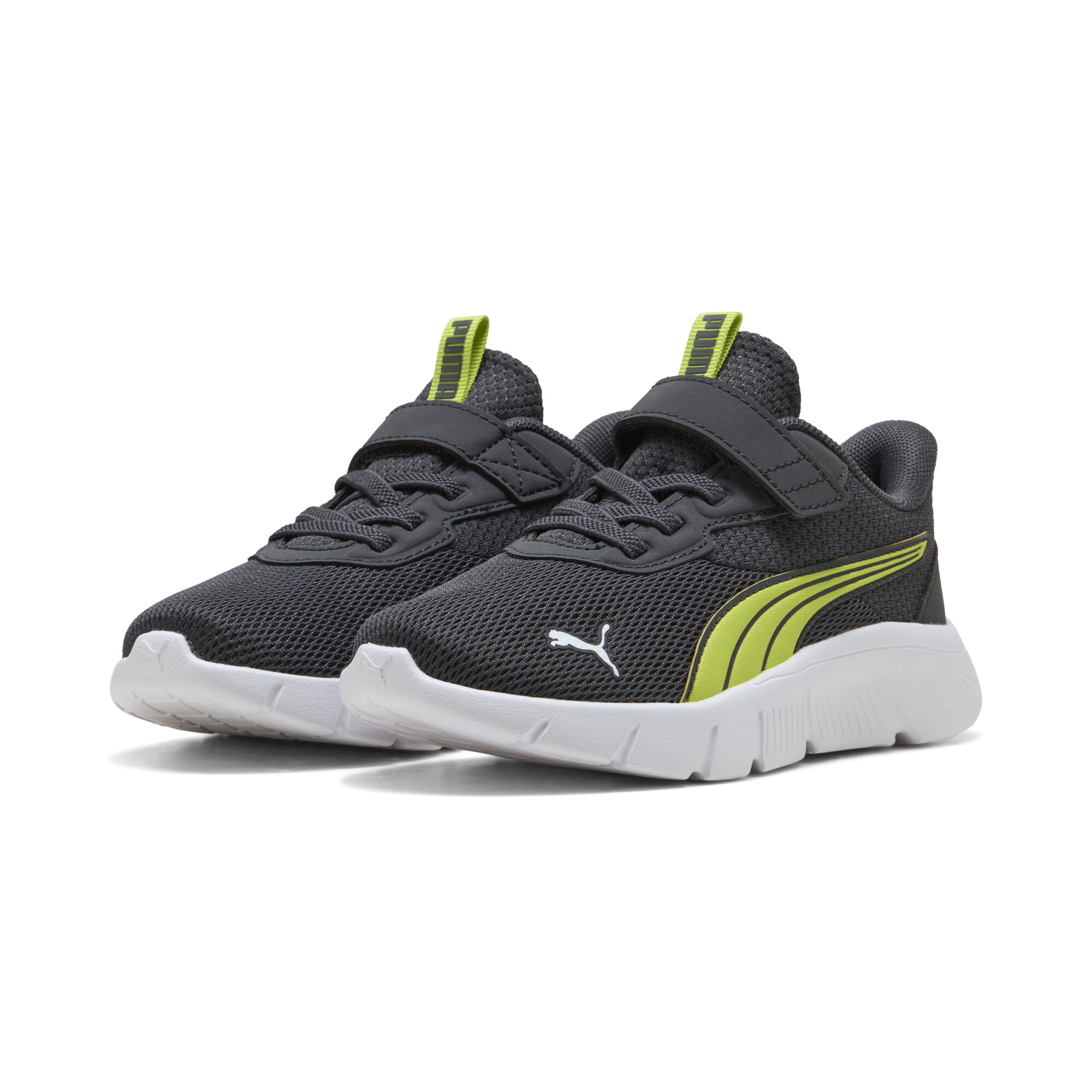 PUMA FlexFocus Modern hardloopschoenen, Grijs/Wit, Maat 32,5 thumbnail 6
