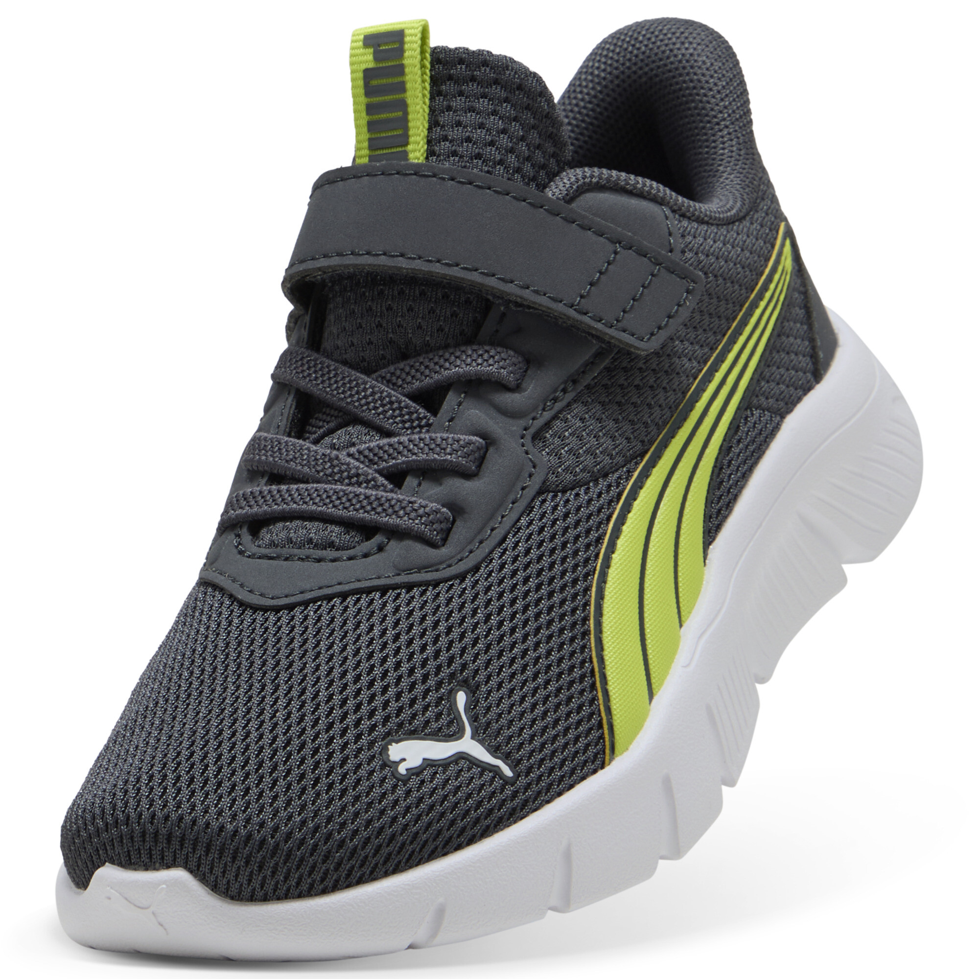 PUMA FlexFocus Modern hardloopschoenen, Grijs/Wit, Maat 32,5 thumbnail 2