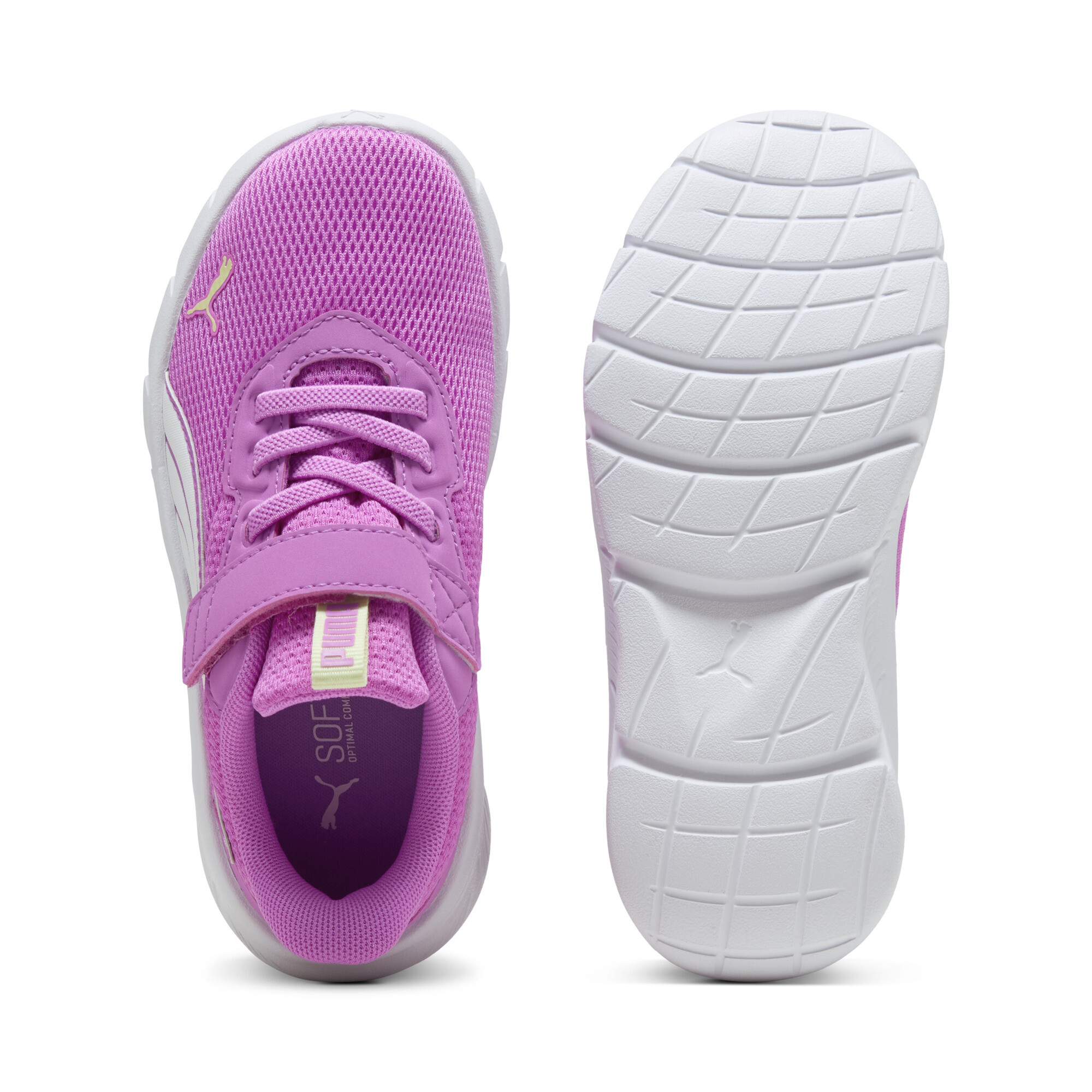 PUMA FlexFocus Modern hardloopschoenen, Roze/Wit, Maat 35 thumbnail 4