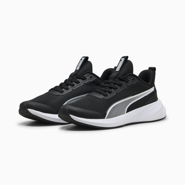 Zapatillas de running Flyer Lite 3 juvenil, PUMA Black-PUMA White, large-ARG