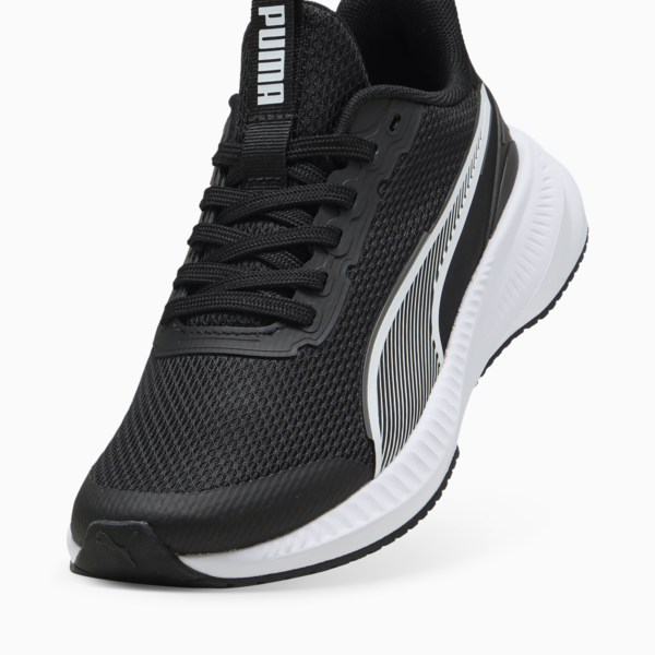 Zapatillas de running Flyer Lite 3 juvenil, PUMA Black-PUMA White, large-ARG