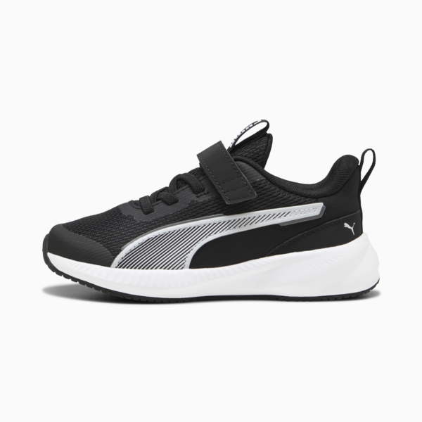 Zapatillas Flyer 3 para niños, PUMA Black-PUMA White, large-ARG