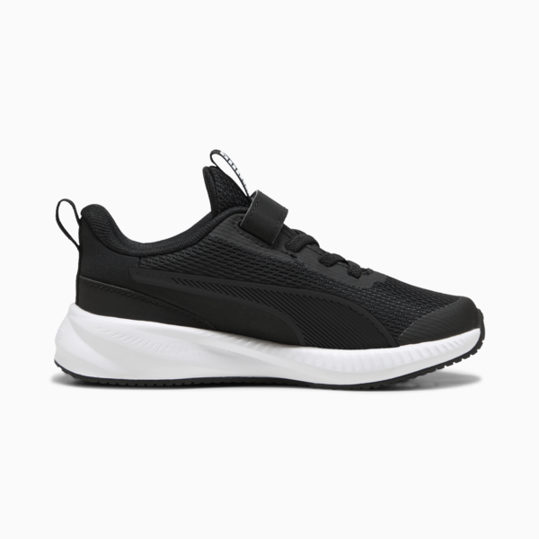 Zapatillas Flyer 3 para niños, PUMA Black-PUMA White, large-ARG