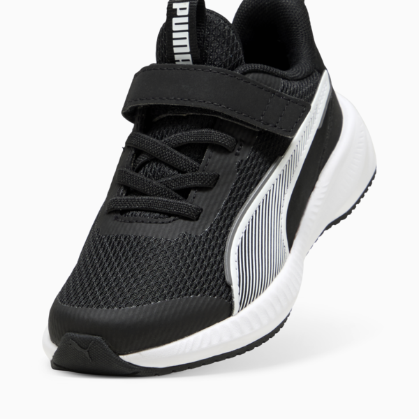 Zapatillas Flyer 3 para niños, PUMA Black-PUMA White, large-ARG