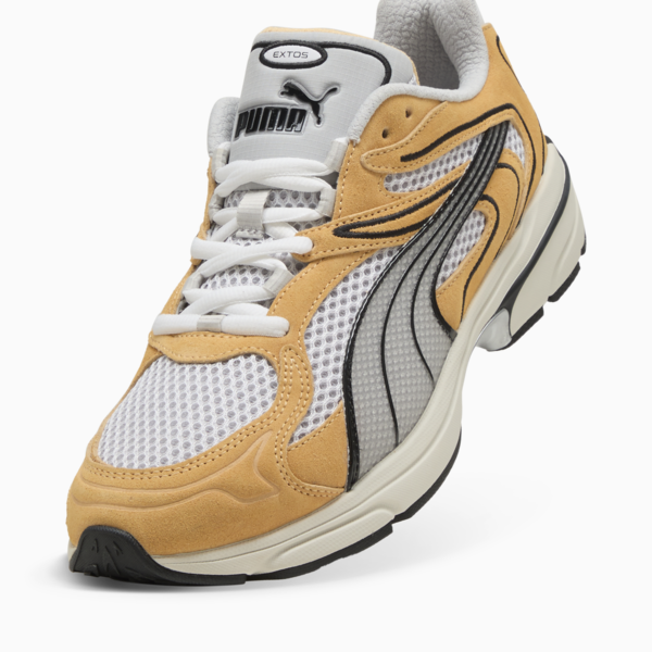 Extos Summer Sneakers Unisex, Almost Apricot-Glacial Gray, large-ZAF