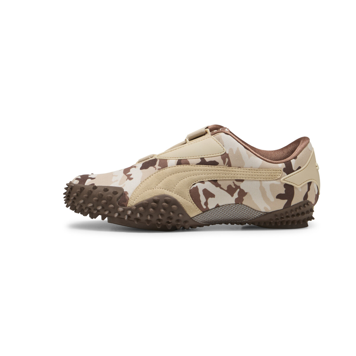 Mostro Camo Sneakers Unisex in Light Sand/Espresso Brown by PUMA, UK 5