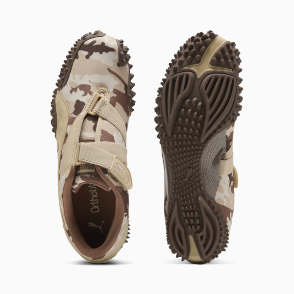 Mostro Camo Sneakers Unisex, Light Sand-Espresso Brown, large-ZAF