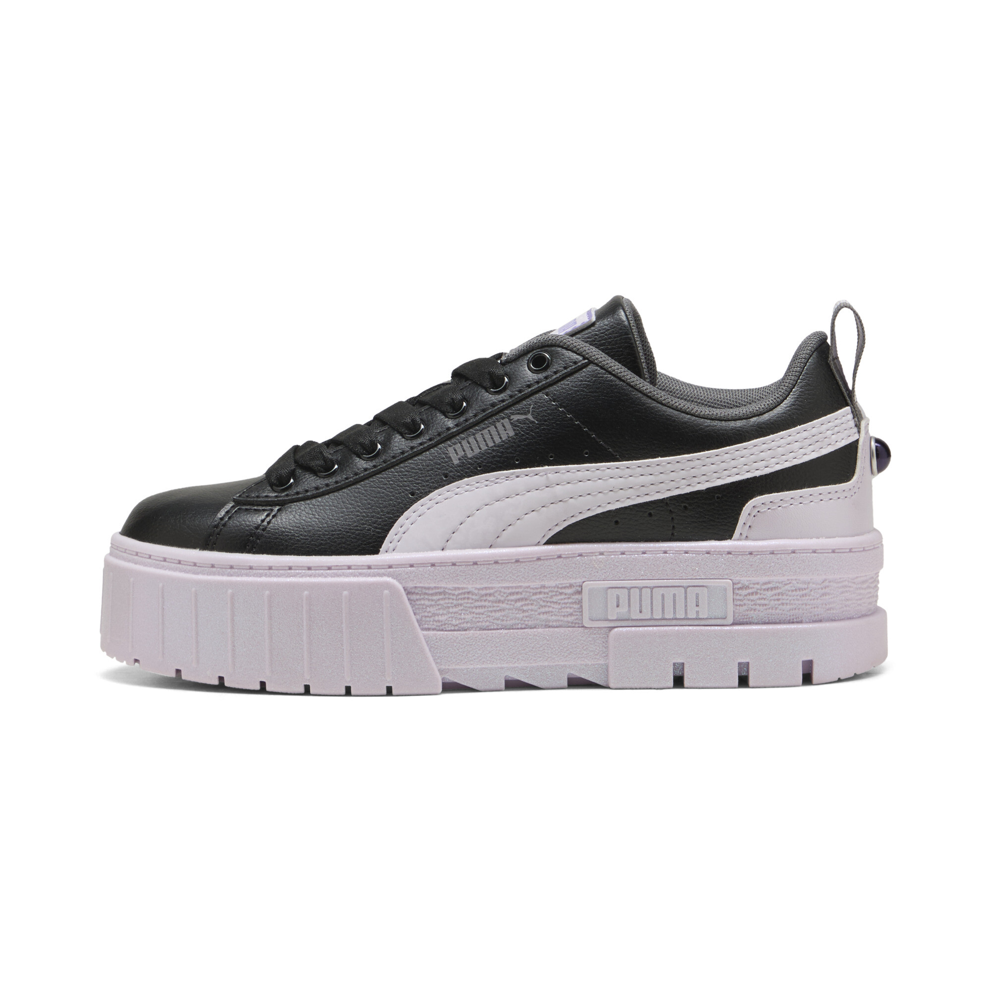 Puma Mayze Water Creatures Sneakers Teenager Schuhe Für Damen Für Kinder | Black/Lilac Frost | Größe: 35.5