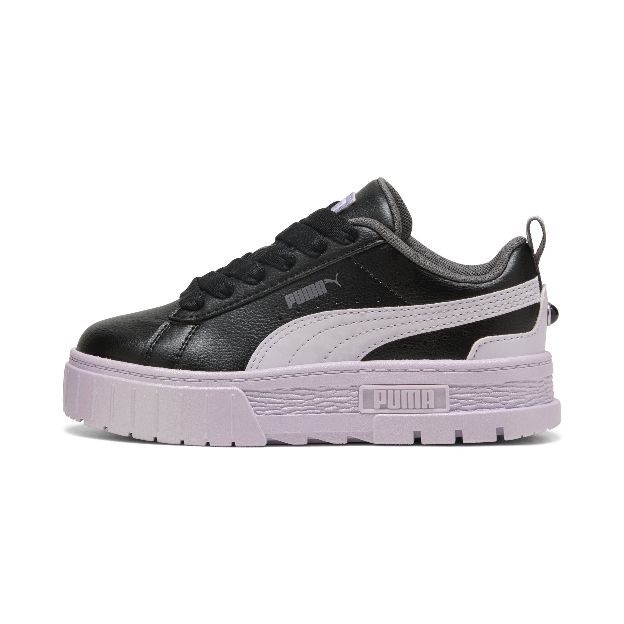 Puma Mayze Water Creatures Sneakers Kinder Schuhe | Black/Lilac Frost | Größe: 32